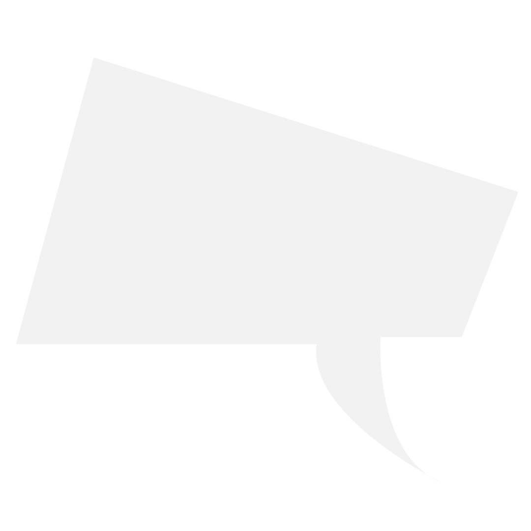 White Speech Bubble Icon on Transparent Background for Creative Design