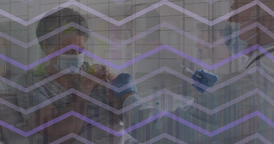 Digital Health Innovation Concept with Doctor and Data Overlay