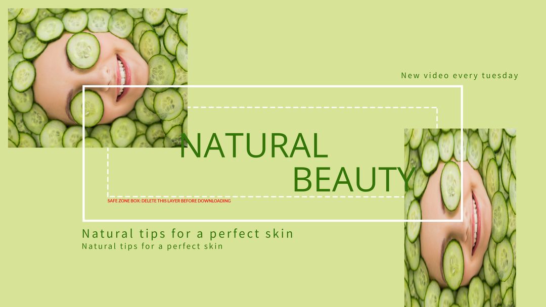 Refreshing Skincare Routine with Cucumber Slices for Radiant Skin - Download Free Stock Images Pikwizard.com