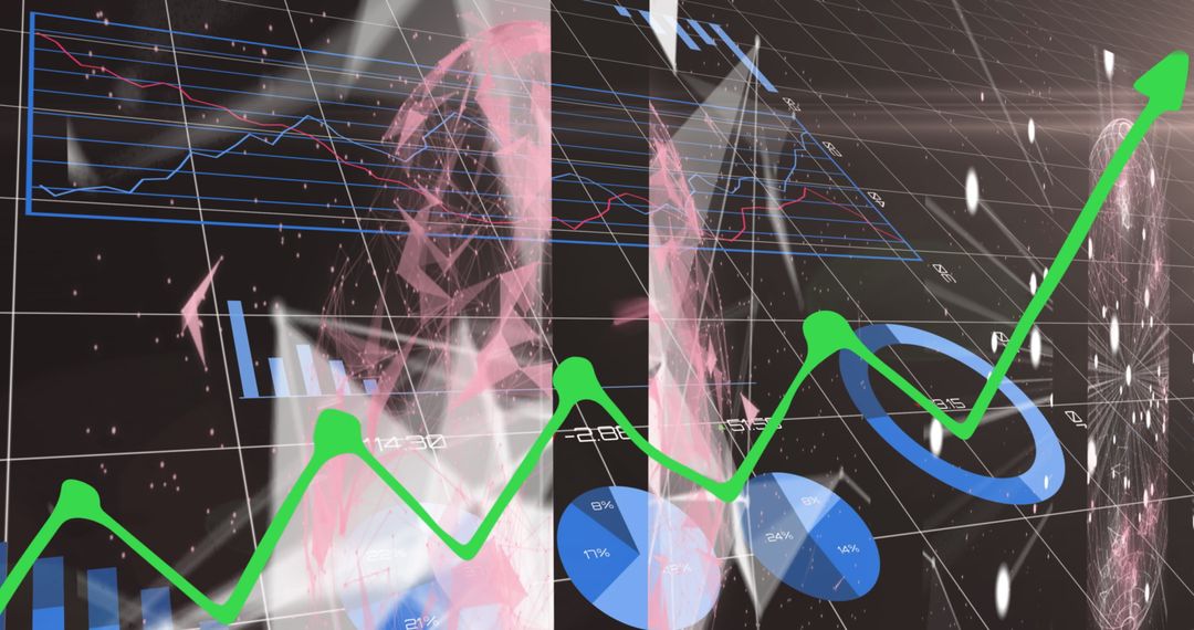 Digital Data Interface with Growth Charts and Graphs