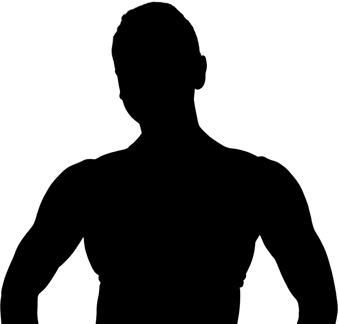 Transparent Sportswoman Silhouette in Athletic Pose for Design