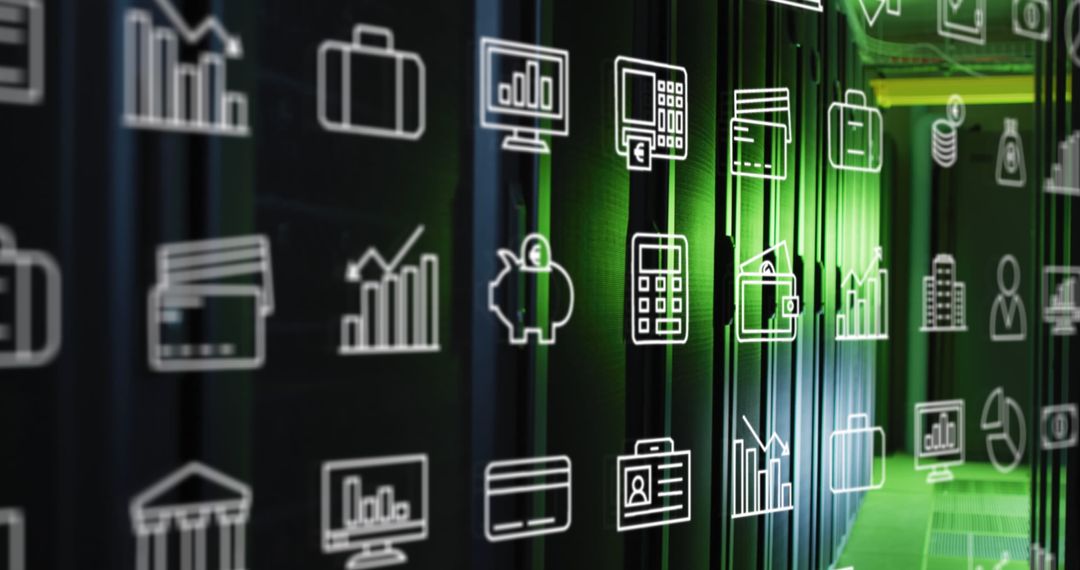 Digital Data Processing Overlaid on Warehouse Conveyor Belt