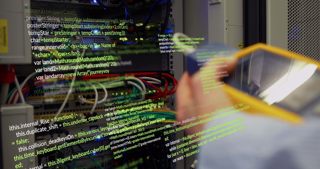 Data Processing and Technology Expert in Server Room