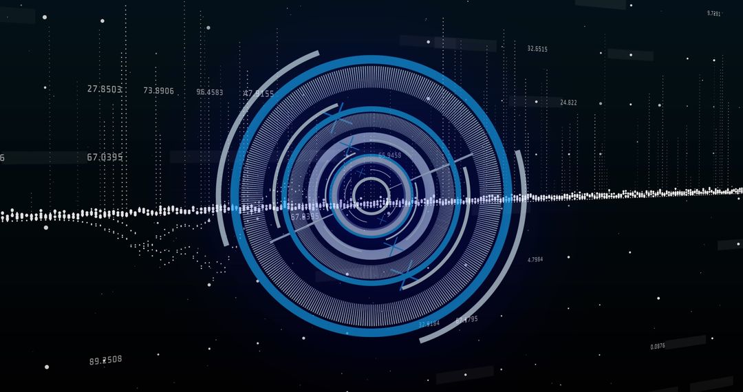 Digital Scope with Financial Data Visualization