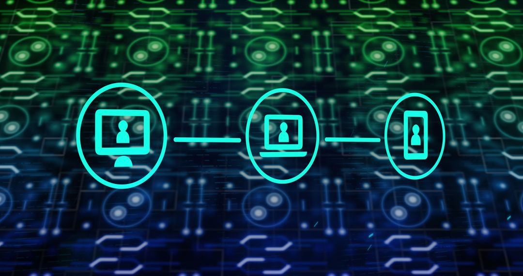 Digital Data Network Over Circuit Board Interface Concept