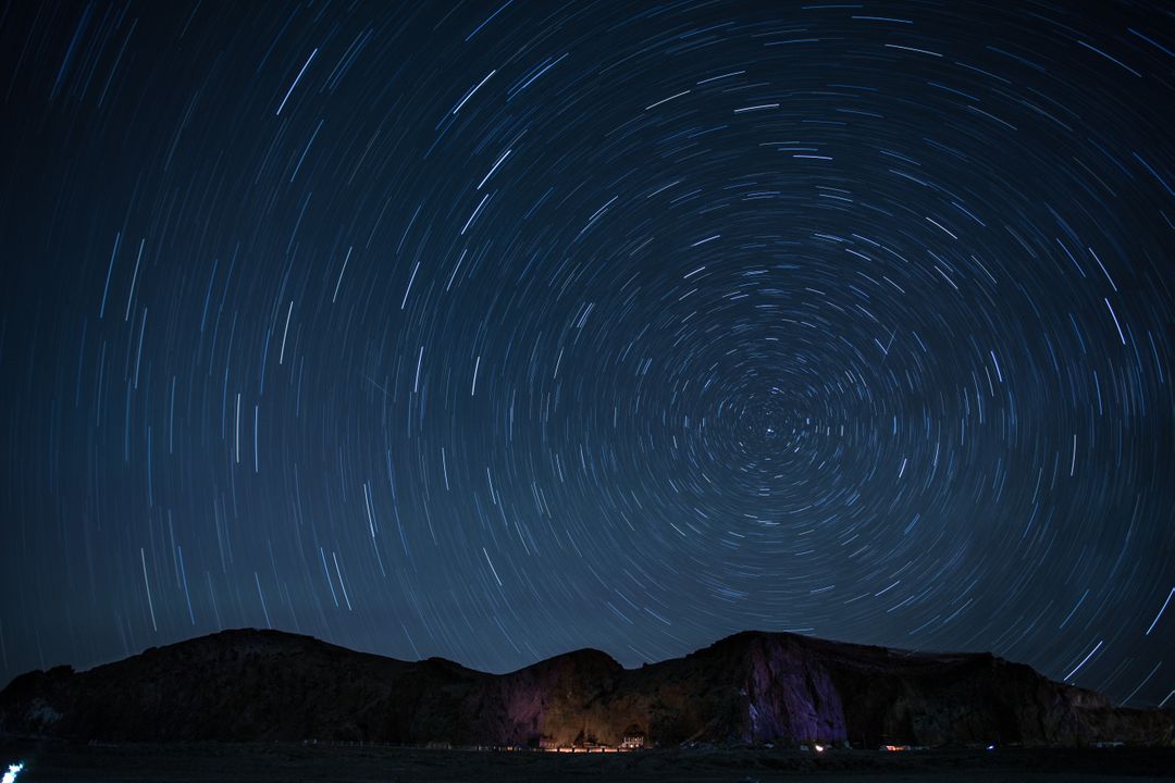 Timelapse Photography of Stars at Night - Free Images, Stock Photos and Pictures on Pikwizard.com