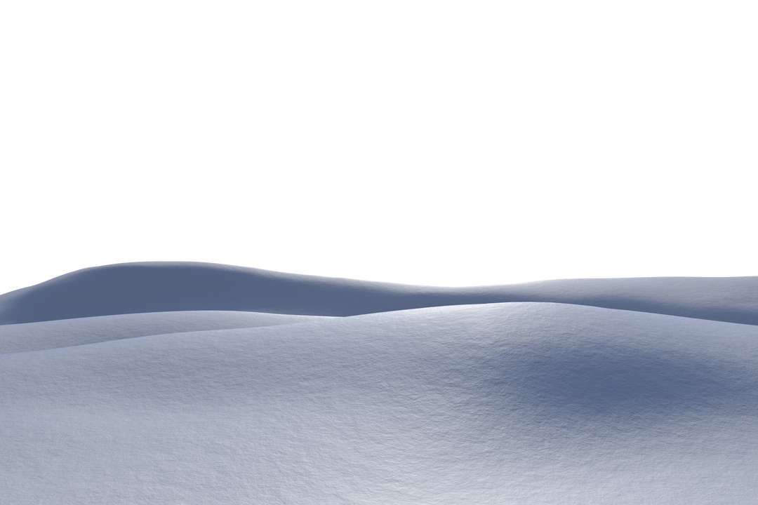 Serene Snow-Covered Horizon on Transparent Background - Download Free Stock Images Pikwizard.com