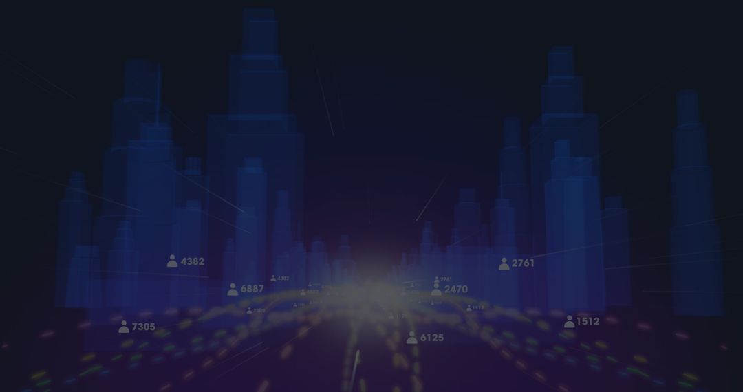 Futuristic Data Processing in Urban Digital Landscape