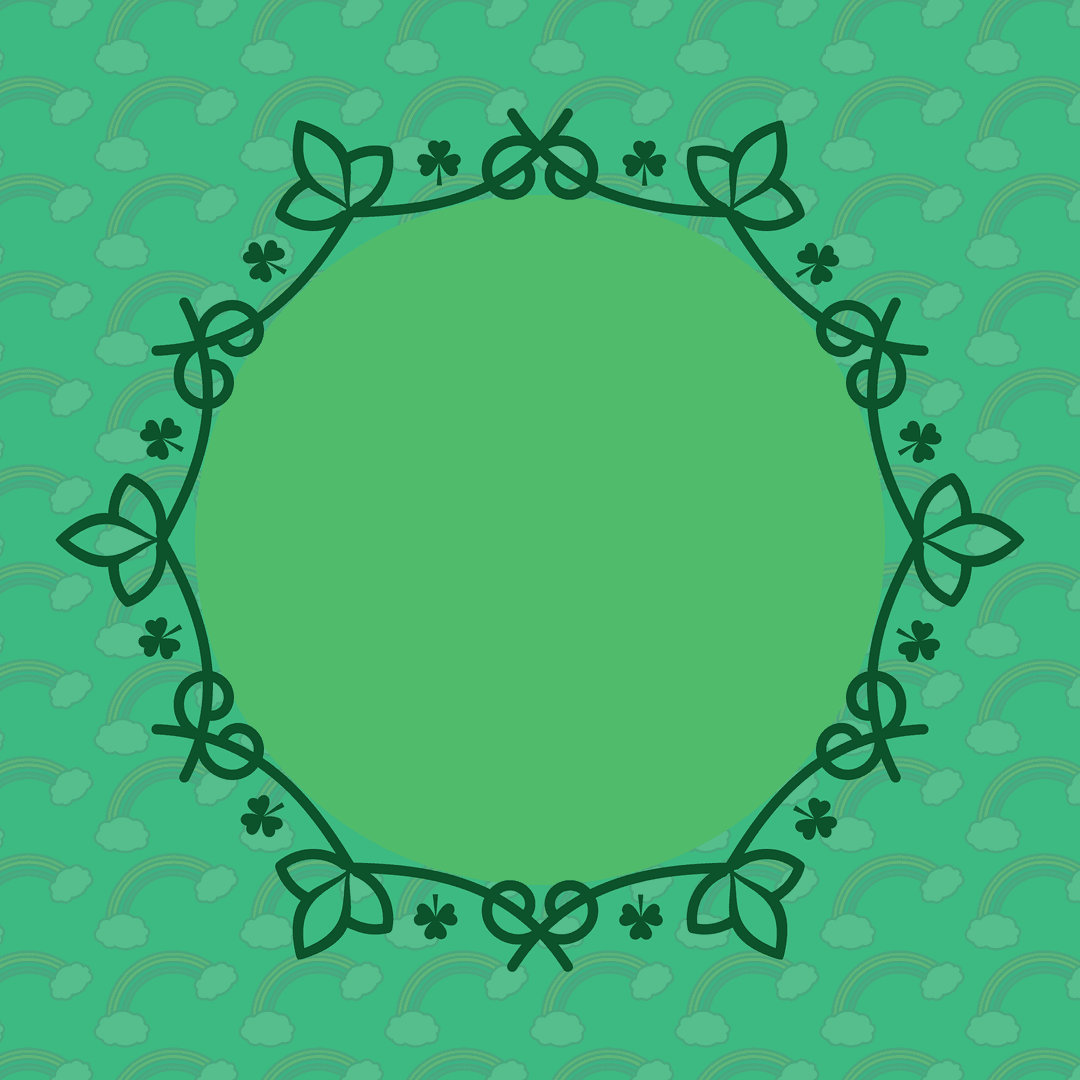 Green Rainbow Pattern with Circular Copy Space on Transparent Background - Download Free Stock Images Pikwizard.com