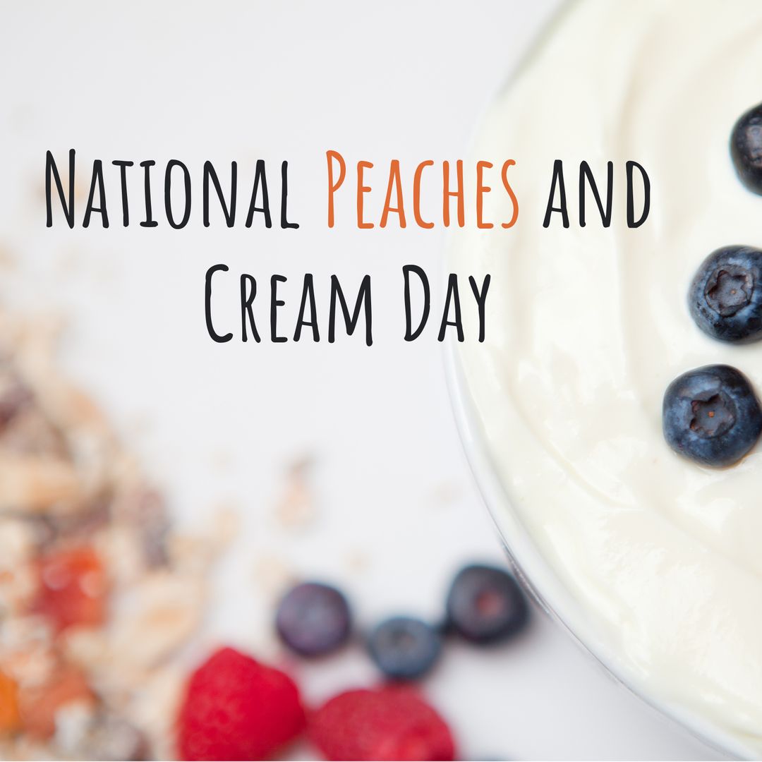 Celebrating National Peaches and Cream Day with Fresh Ingredients