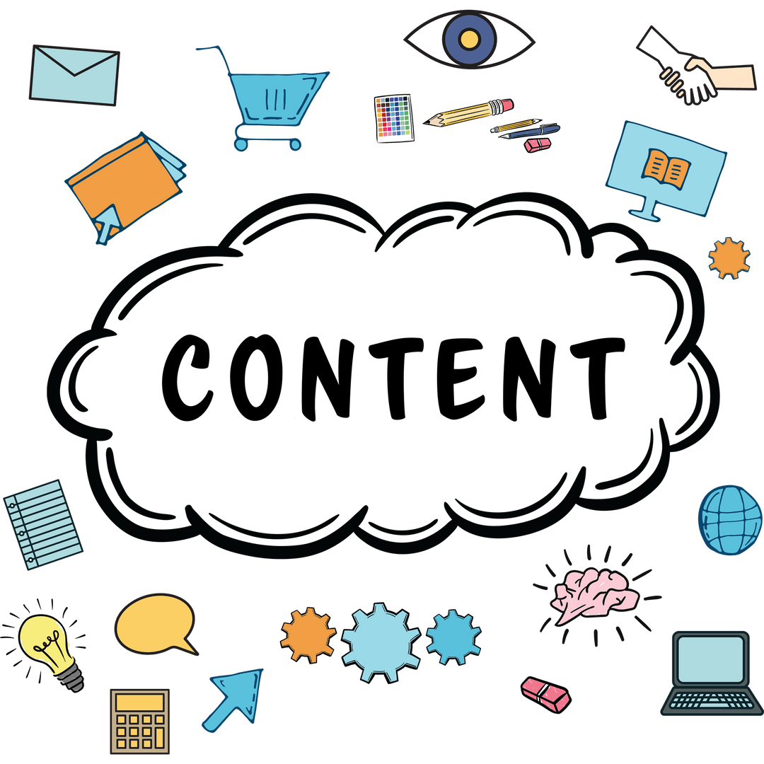 Transparent Abstract Infographic with Business Icons