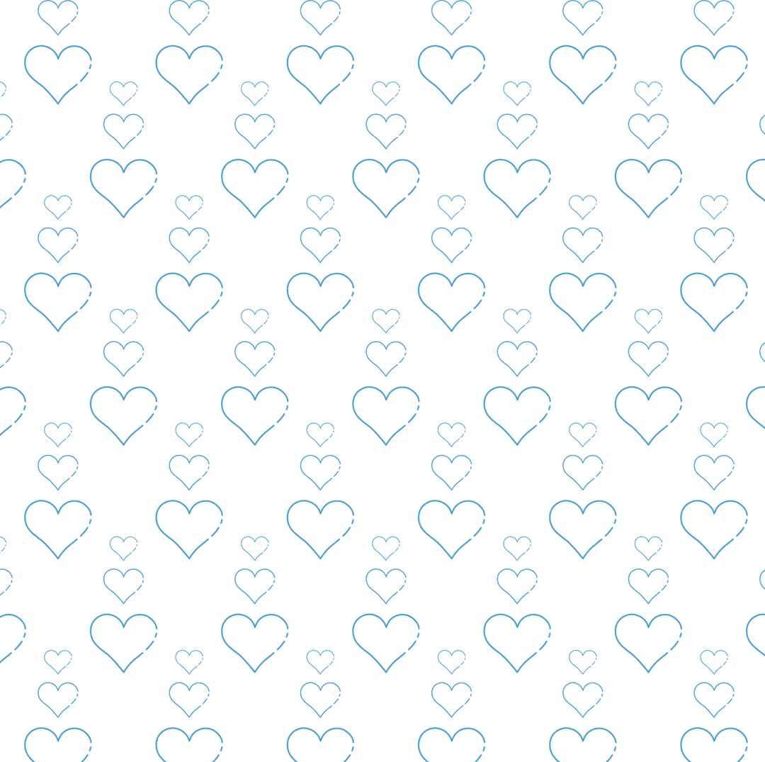Seamless Blue Heart Pattern on Transparent Background Vector Art - Download Free Stock Images Pikwizard.com