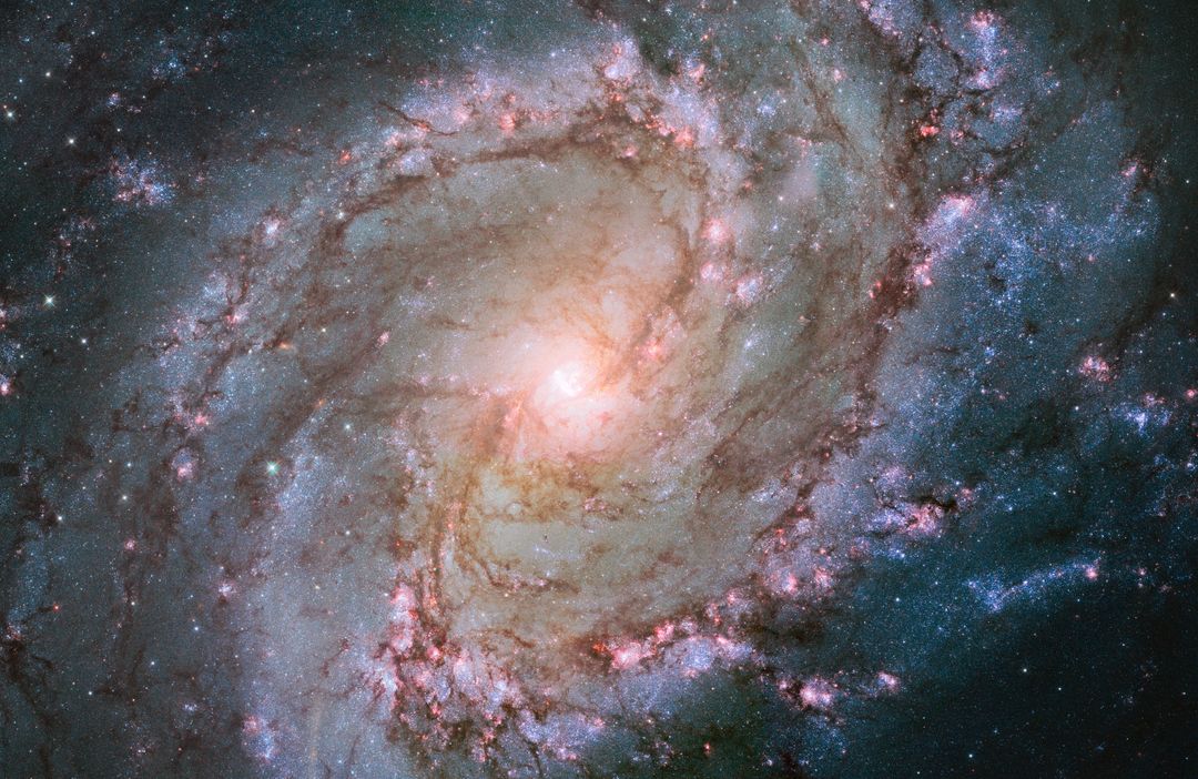 Majestic Spiral Galaxy with Glowing Core - Free Images, Stock Photos and Pictures on Pikwizard.com
