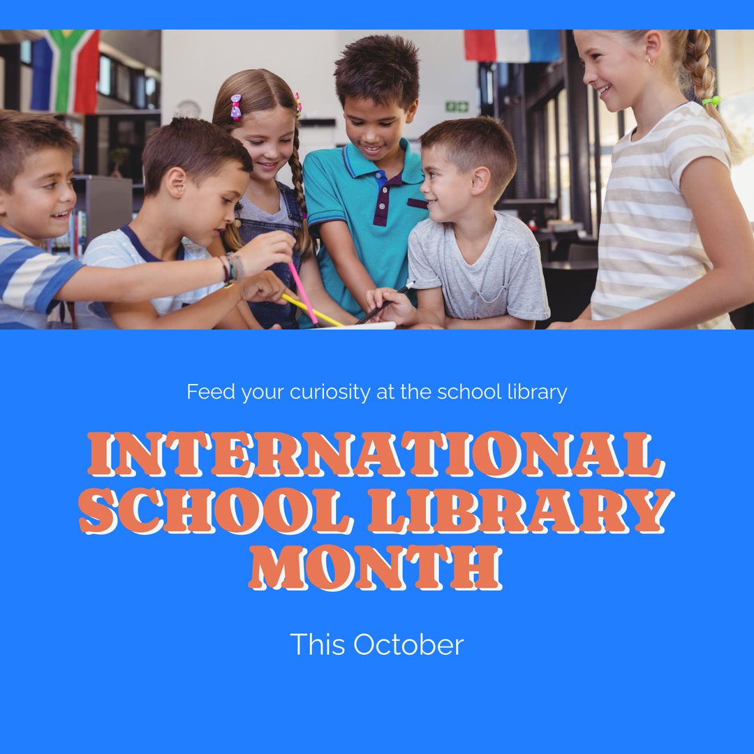 Celebrating International School Library Month with Diverse Children