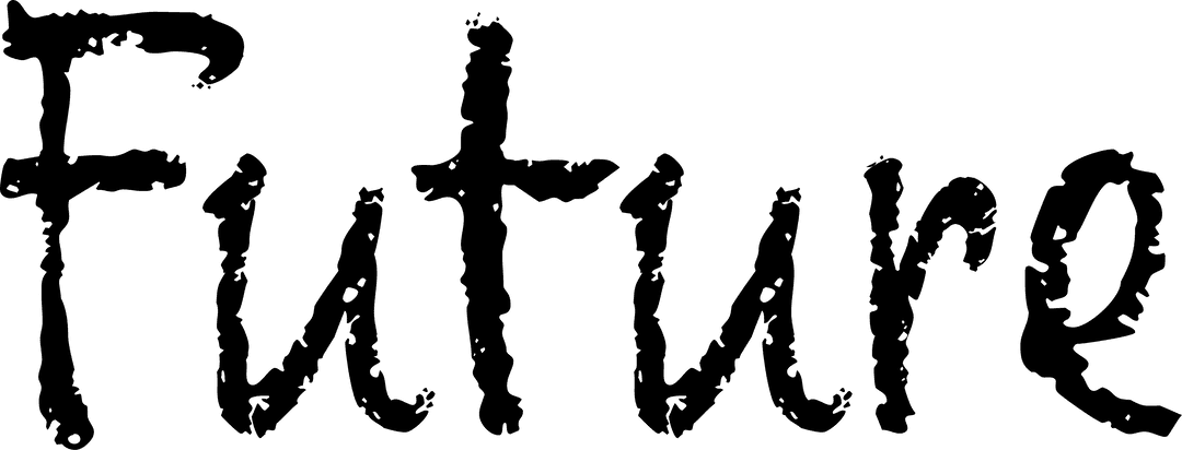 Transparent Futuristic LED Light Text Design