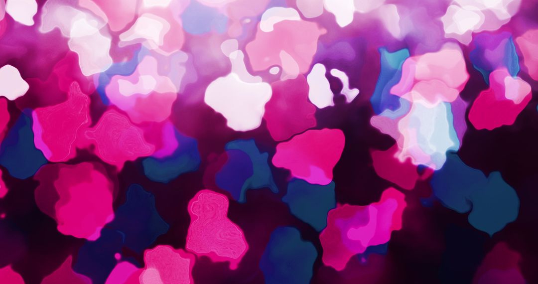 Vibrant Abstract Liquid Flowing Texture with Pink and Purple Swirls