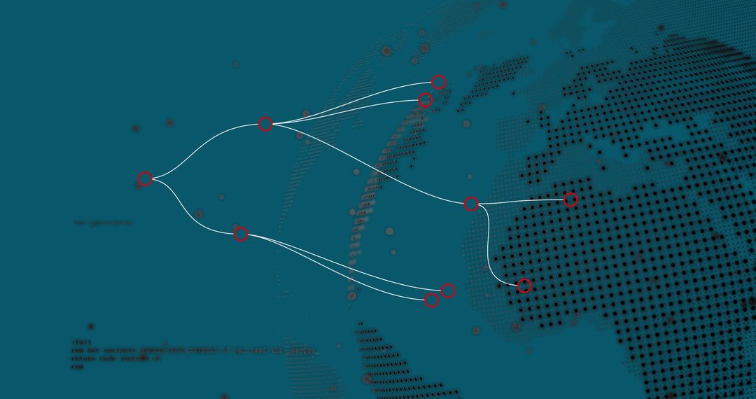 Global Network and Data Connectivity Concept