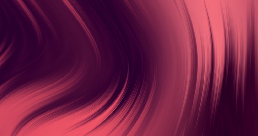 Glowing Pink Light Waves on Dark Background