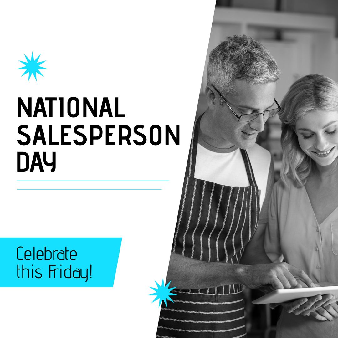 National Salesperson Day Promotion with Team Discussion