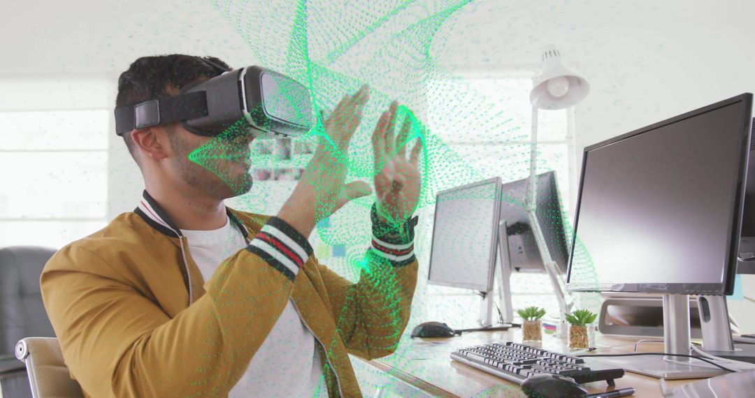 Futuristic Virtual Reality Interaction at Workplace