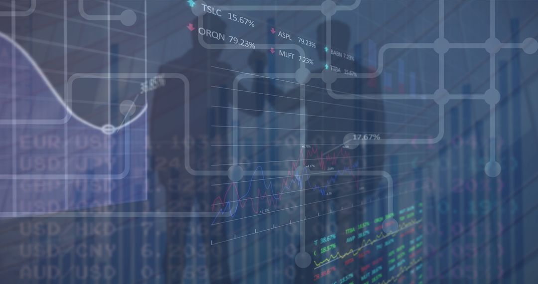 global business data processing with digital interface - Free Images, Stock Photos and Pictures on Pikwizard.com