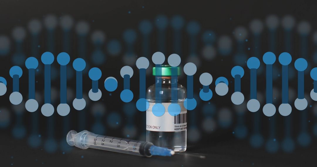 Genetic Engineering and Vaccine Research Concept