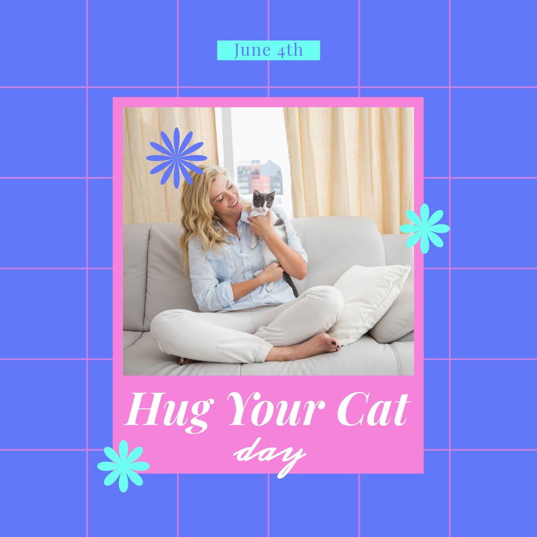 Celebrating Hug Your Cat Day with Playful Style Design