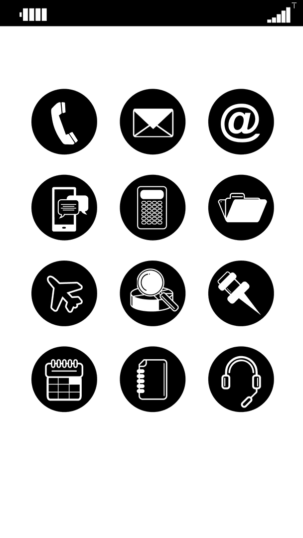 Transparent Black Abstract Pattern Vector Illustration