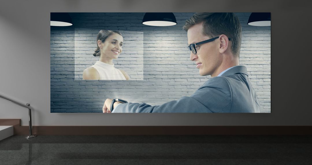 Futuristic Business Interaction with Visual Technology