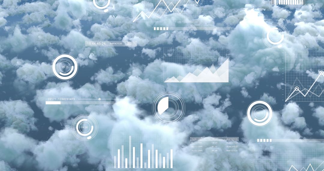 Cloud Computing Overlaid with Data and Graphs