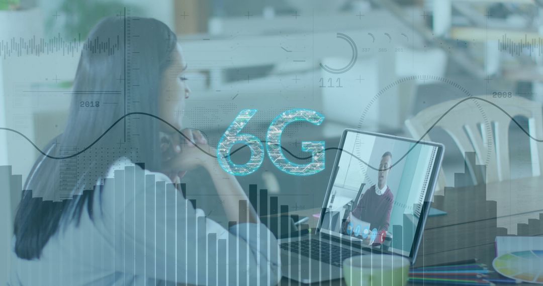 Future Technology Concept with 6G and Remote Communication