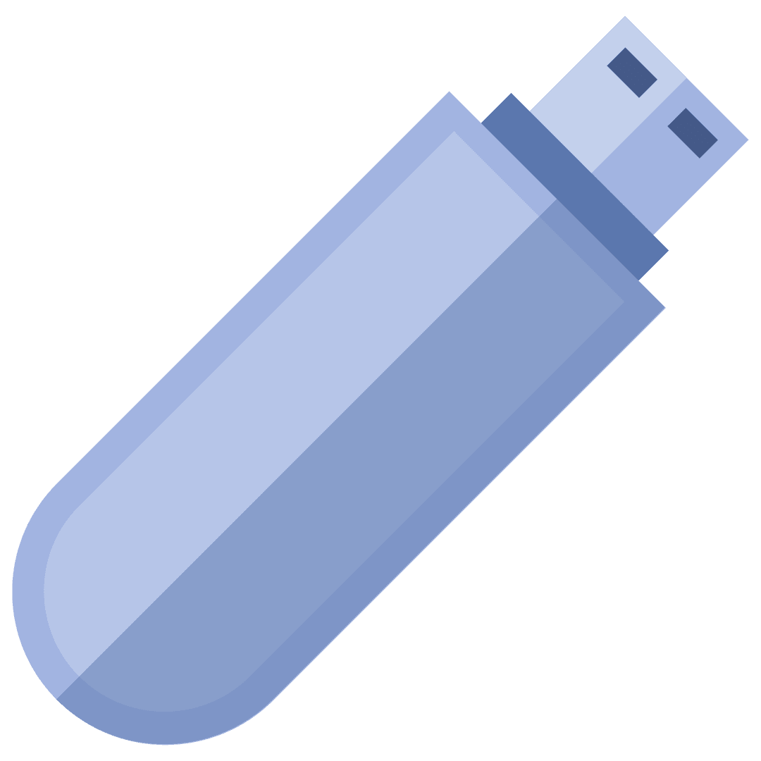 Transparent USB Flash Drive Icon
