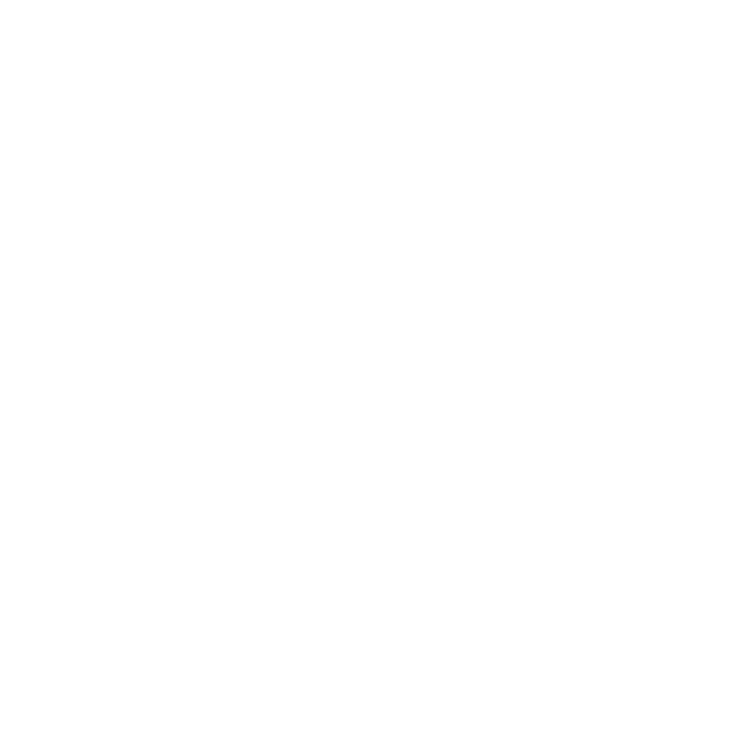Minimalist White Ribbon Banner on Transparent Background for Design Use