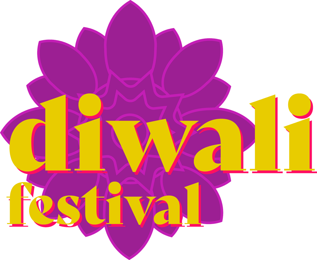 Colorful Diwali Festival Card with Transparent Background