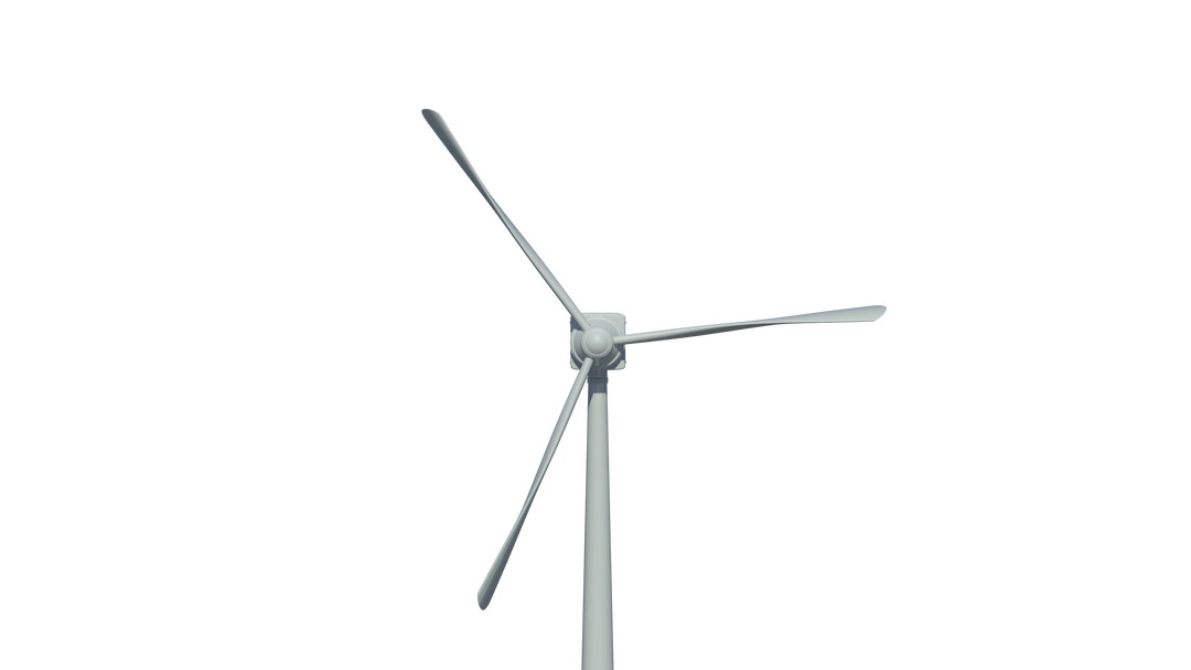 Transparent Digital Rendering of Modern Windmill for Renewable Energy - Download Free Stock Images Pikwizard.com