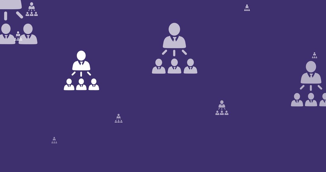 Abstract Global Networking and Hierarchical Connections on Purple