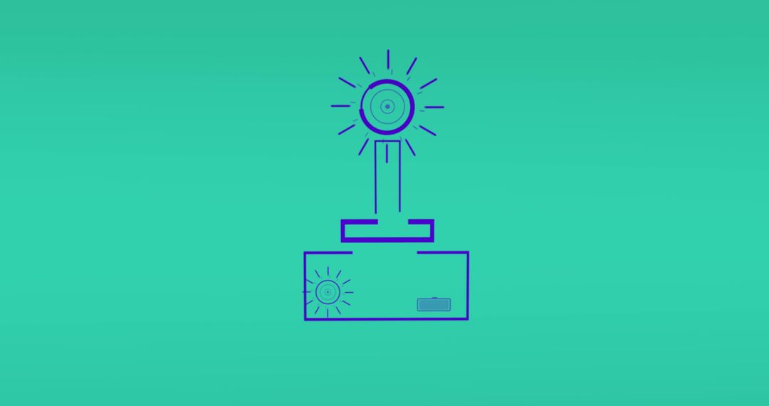 Minimalist Gamepad Icon with Vibrant Green Background Design