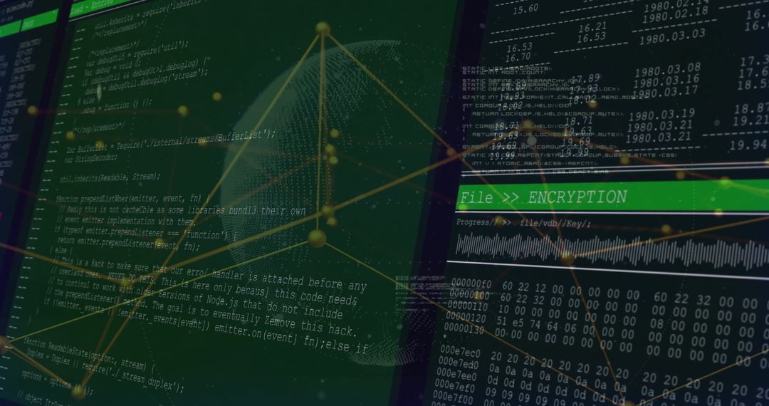 cybersecurity and data encryption with global network - Free Images, Stock Photos and Pictures on Pikwizard.com