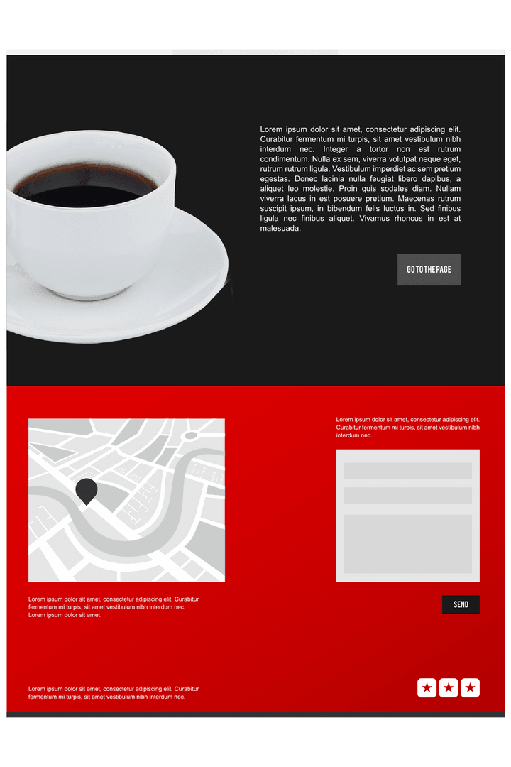 Transparent Digital Interface with Map and Coffee - Download Free Stock Images Pikwizard.com
