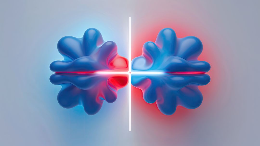 Abstract 3D Shapes with Futuristic Light Element