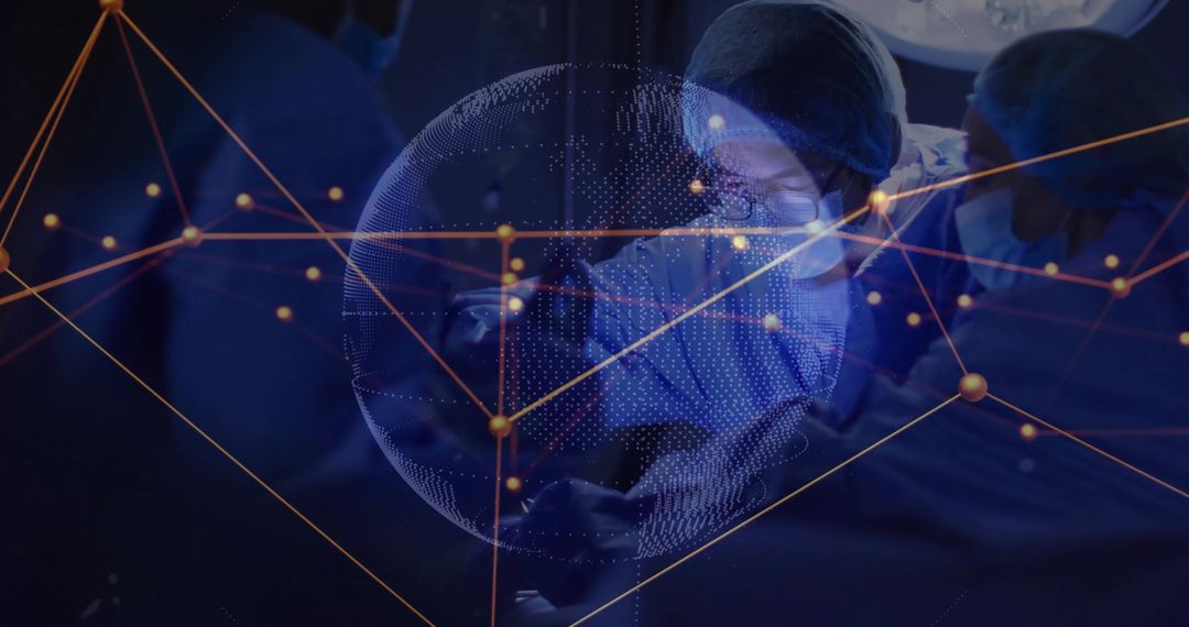 Holographic Network Globe Guides Surgical Precision