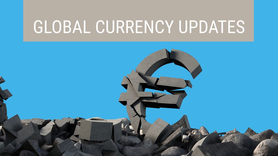 Global Currency Updates with Crumbling Euro Symbol Background - Download Free Stock Templates Pikwizard.com