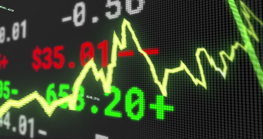Dynamic Stock Market Graph With Positive Momentum Signal
