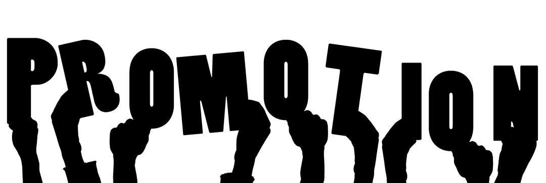 Invisible Hands Presenting Motivation Banner on Transparent Backdrop