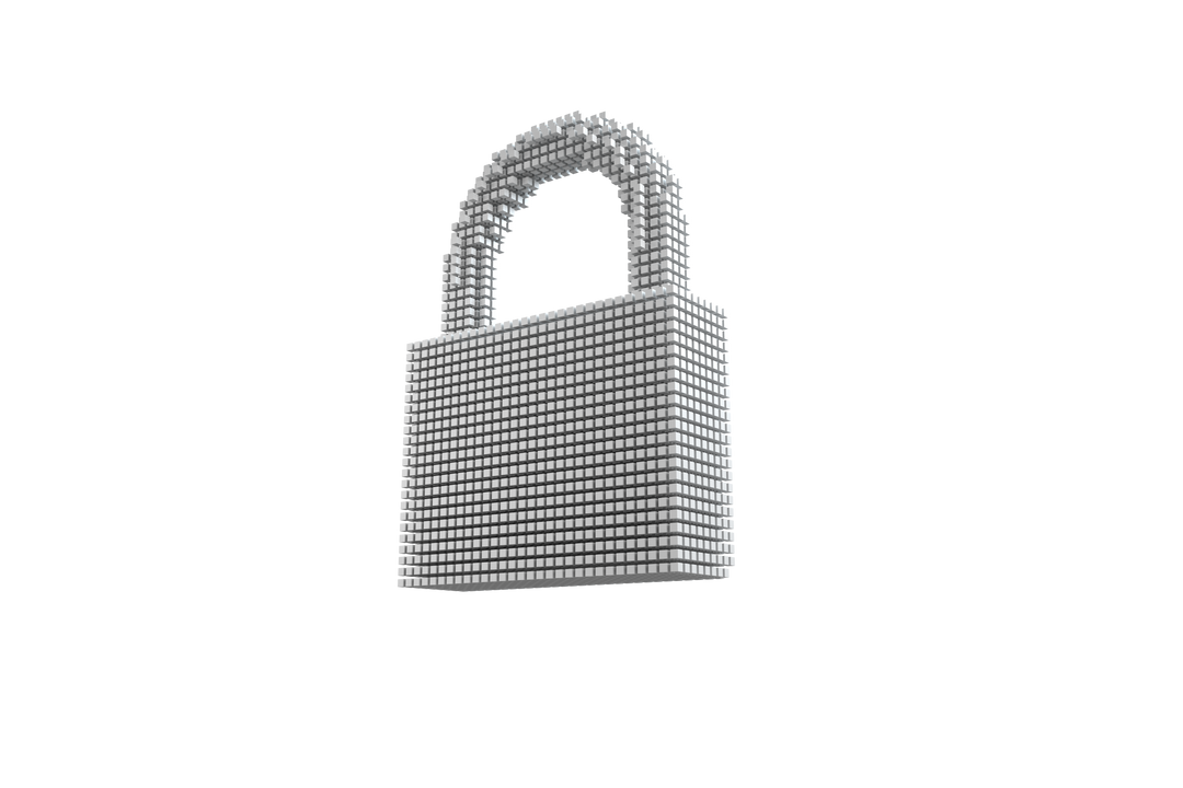 Digital Padlock Icon on Transparent Background for Online Security - Download Free Stock Images Pikwizard.com