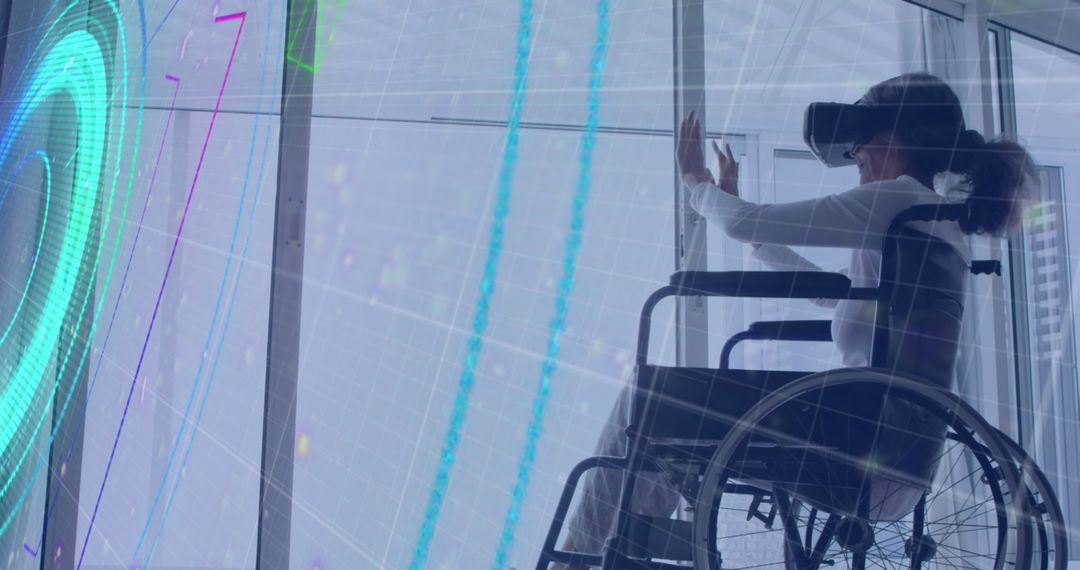Virtual Reality Empowers Disabled Woman in Innovative World