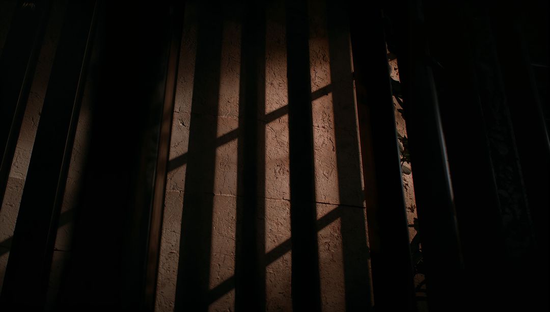 Abstract Shadow Patterns from Vertical Bars