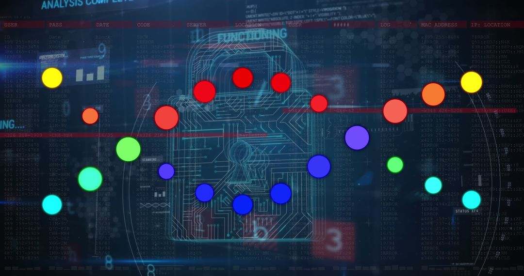 Digital security with dna data visualization in virtual interface