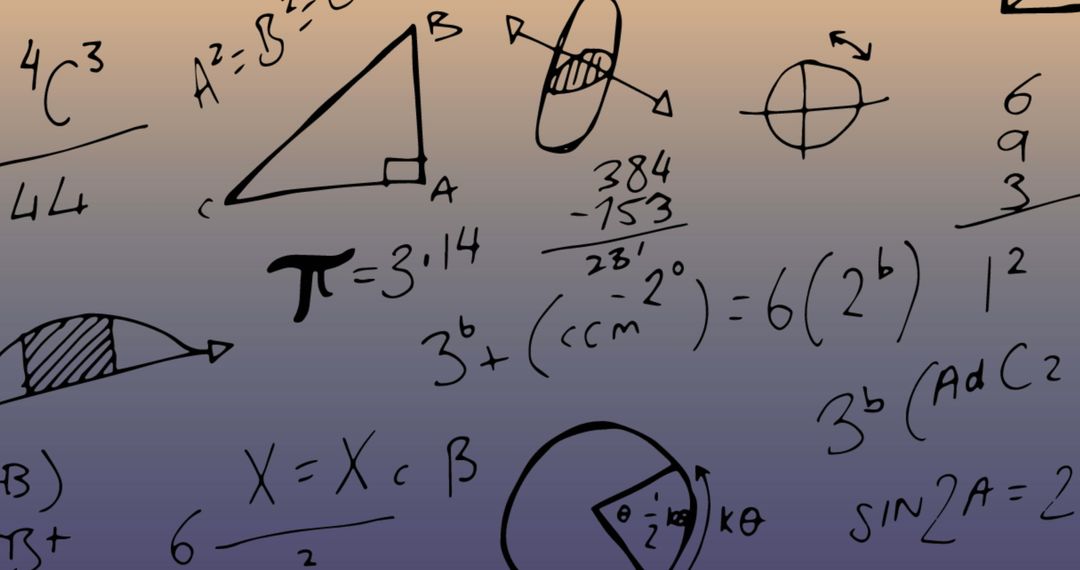 Mathematical Formulas and Data Processing Visualization - Free Images, Stock Photos and Pictures on Pikwizard.com