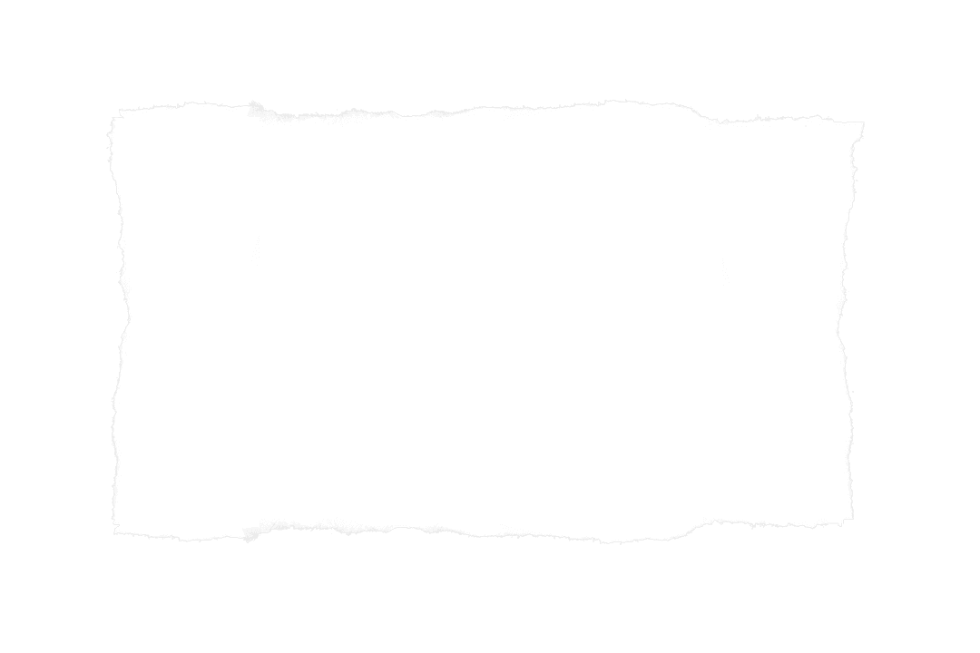 Ripped White Paper on Transparent Background